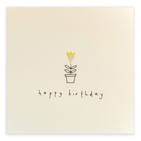 Plant Birthday Card