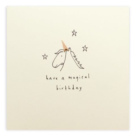 Birthday Unicorn Card