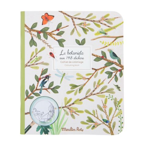 Colouring & Sticker Book - Botanical