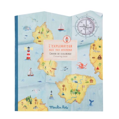 Colouring & Sticker Book - Explorer