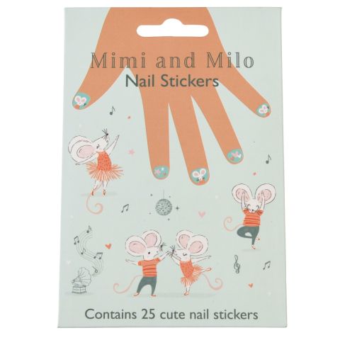 Mimi and Milo Nail Stickers