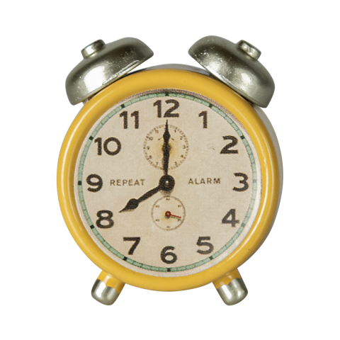 Mouse Alarm Clock - Yellow