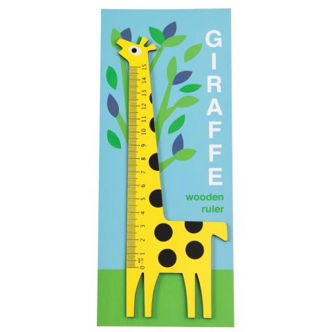 Giraffe Wooden Ruler