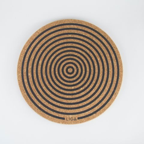 Cork Placemat - Orbit