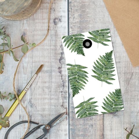 Woodland Fern Gift Tag