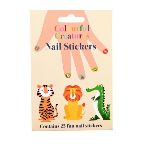 Colourful Creatures Nail Stickers