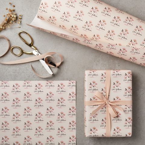 Les Fleur Wrapping Paper