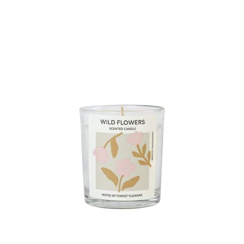 Wild Flowers Scented Candle