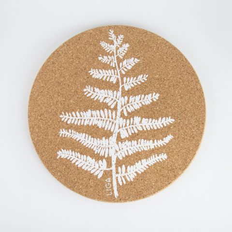 Cork Placemat - Fern