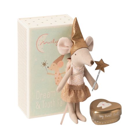 Maileg Tooth Fairy Mouse in Matchbox - Big Sister