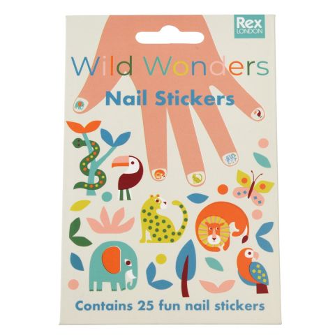 Wild Wonders Nail Stickers