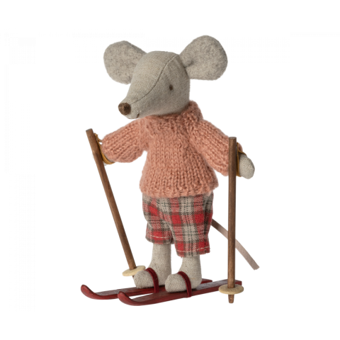 Winter Mice with Ski Set - Big Sister