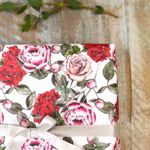 Luxury In Full Bloom Pure Gift Wrap