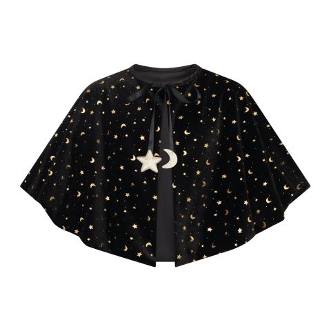 Black Magic Velvet Cape