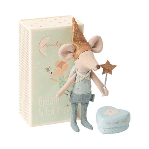 Maileg Tooth Fairy Mouse in Matchbox - Big Brother