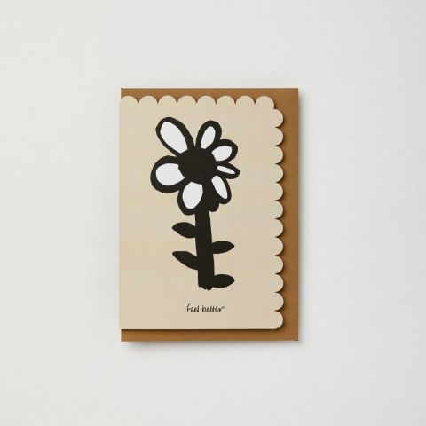 Daisy Flower Feel Better Card