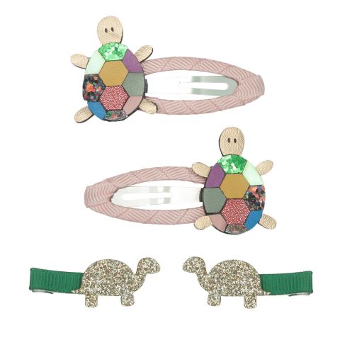 Technicolour Tortoise Clips